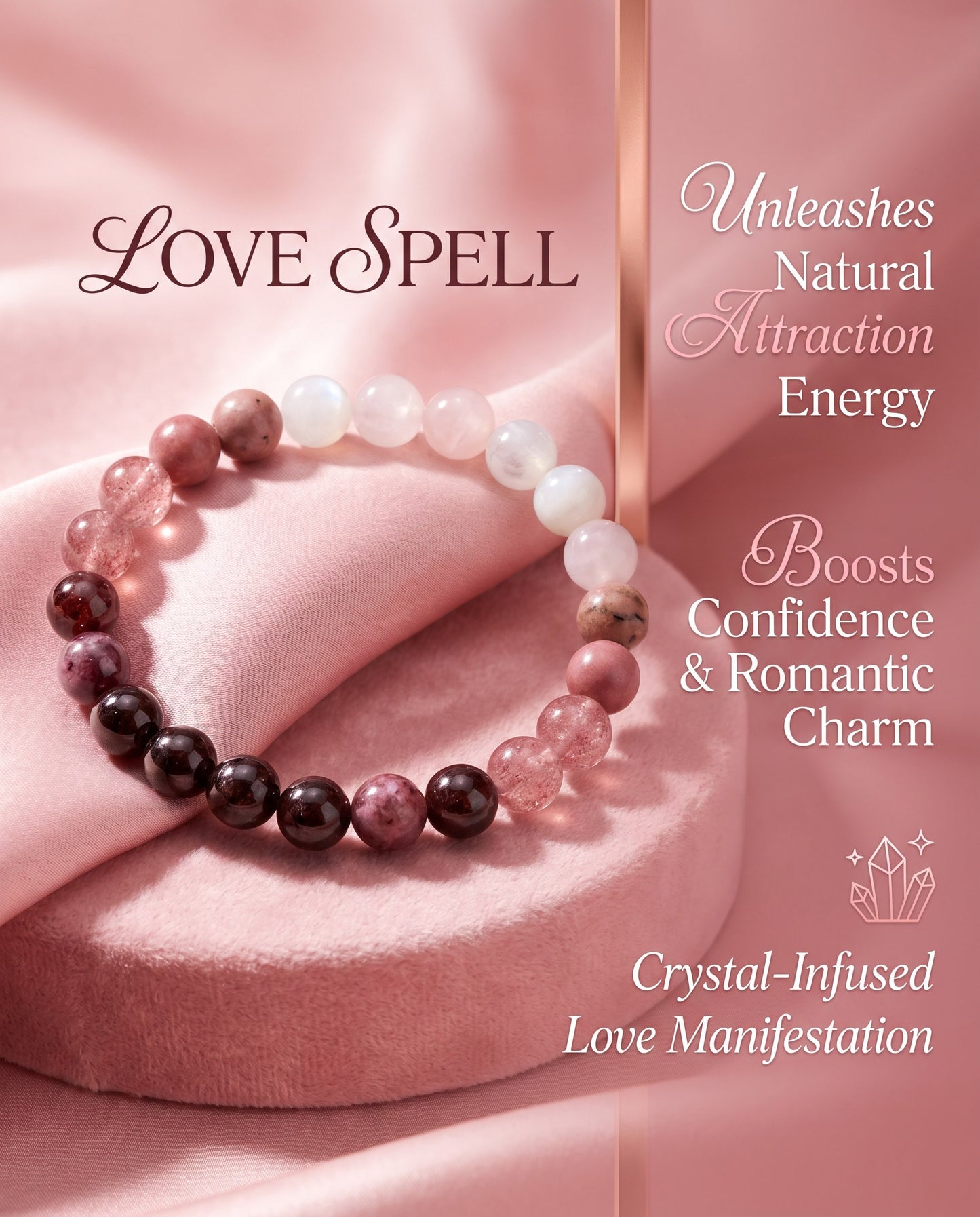 Love Spell Crystal Bracelet