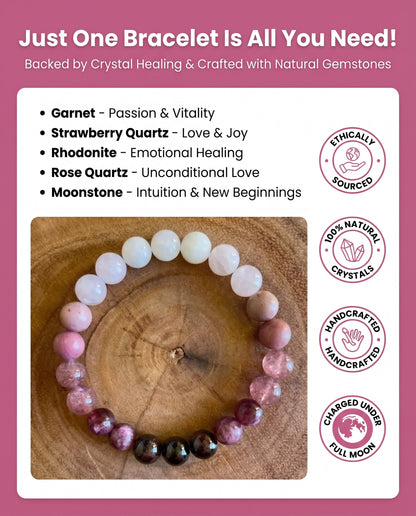Love Spell Crystal Bracelet